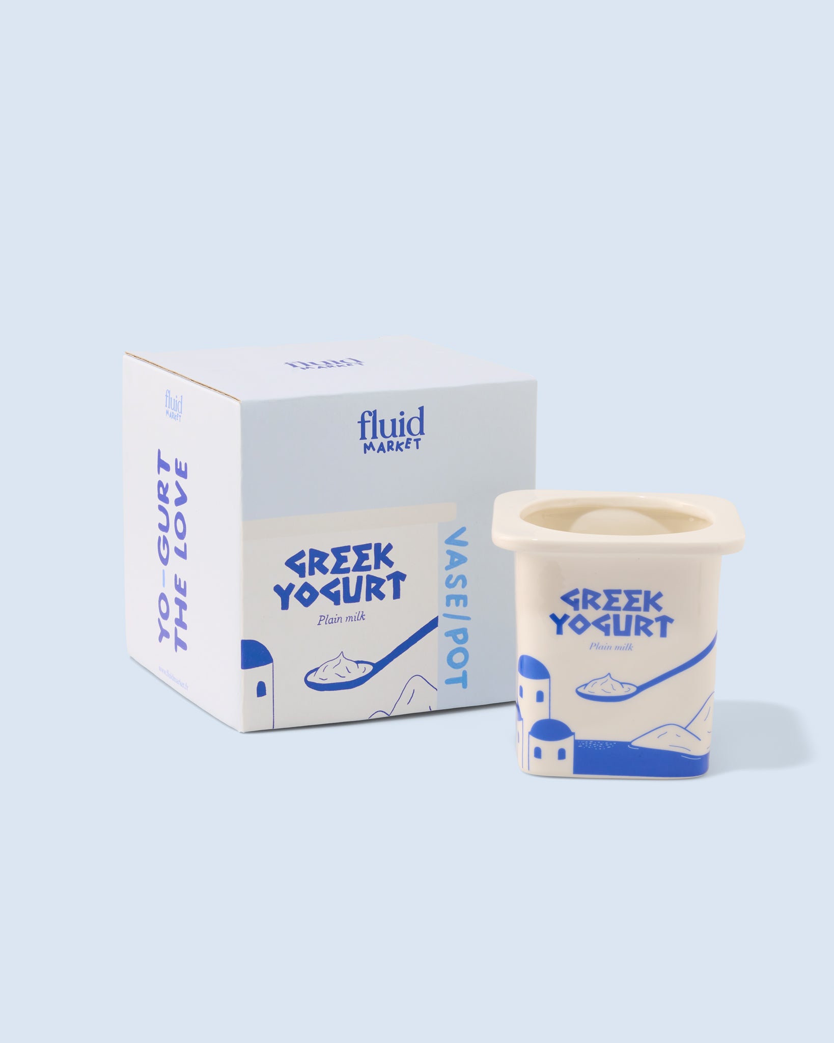 Vase/Pot Yaourt Grec