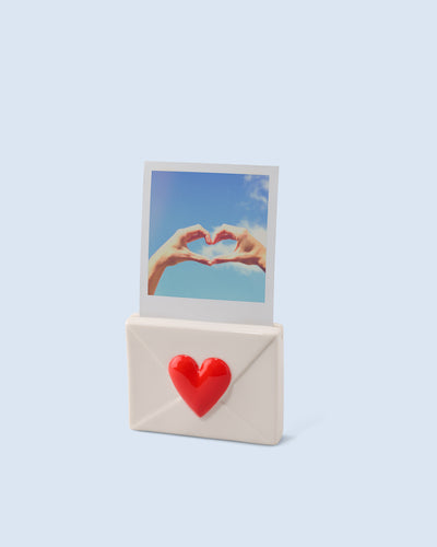 Porte photo Coeur