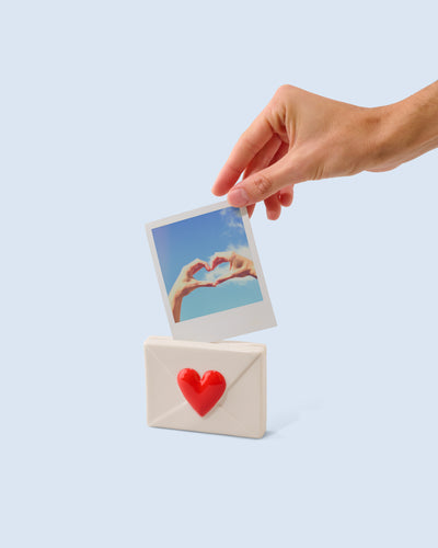 Porte photo Coeur