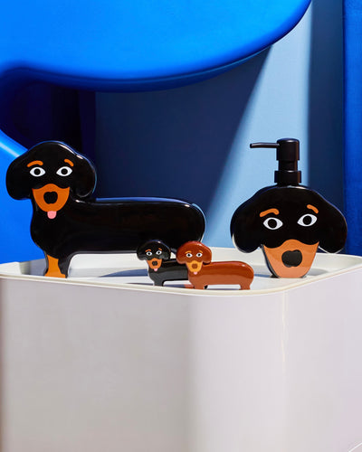 Dachshund Salt and Pepper