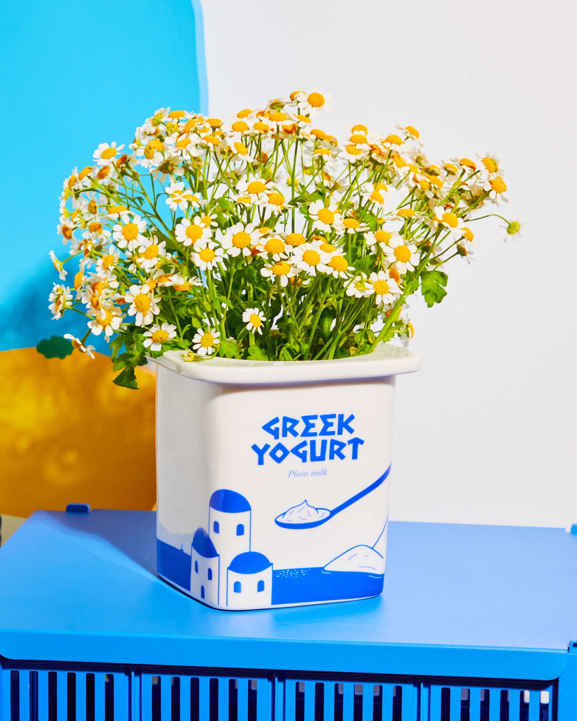 Vase/Pot Yaourt Grec