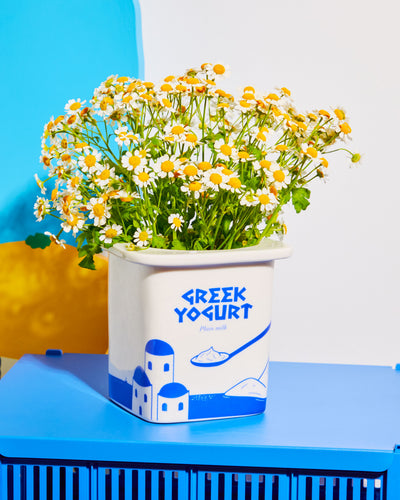 Vase/Pot Yaourt Grec
